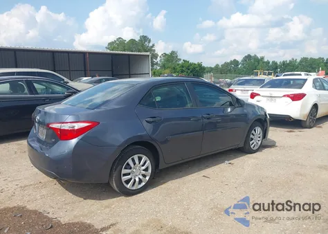 2016 Toyota Corolla Le из США, поврежденный, VIN 5YFBURHE2GP495206